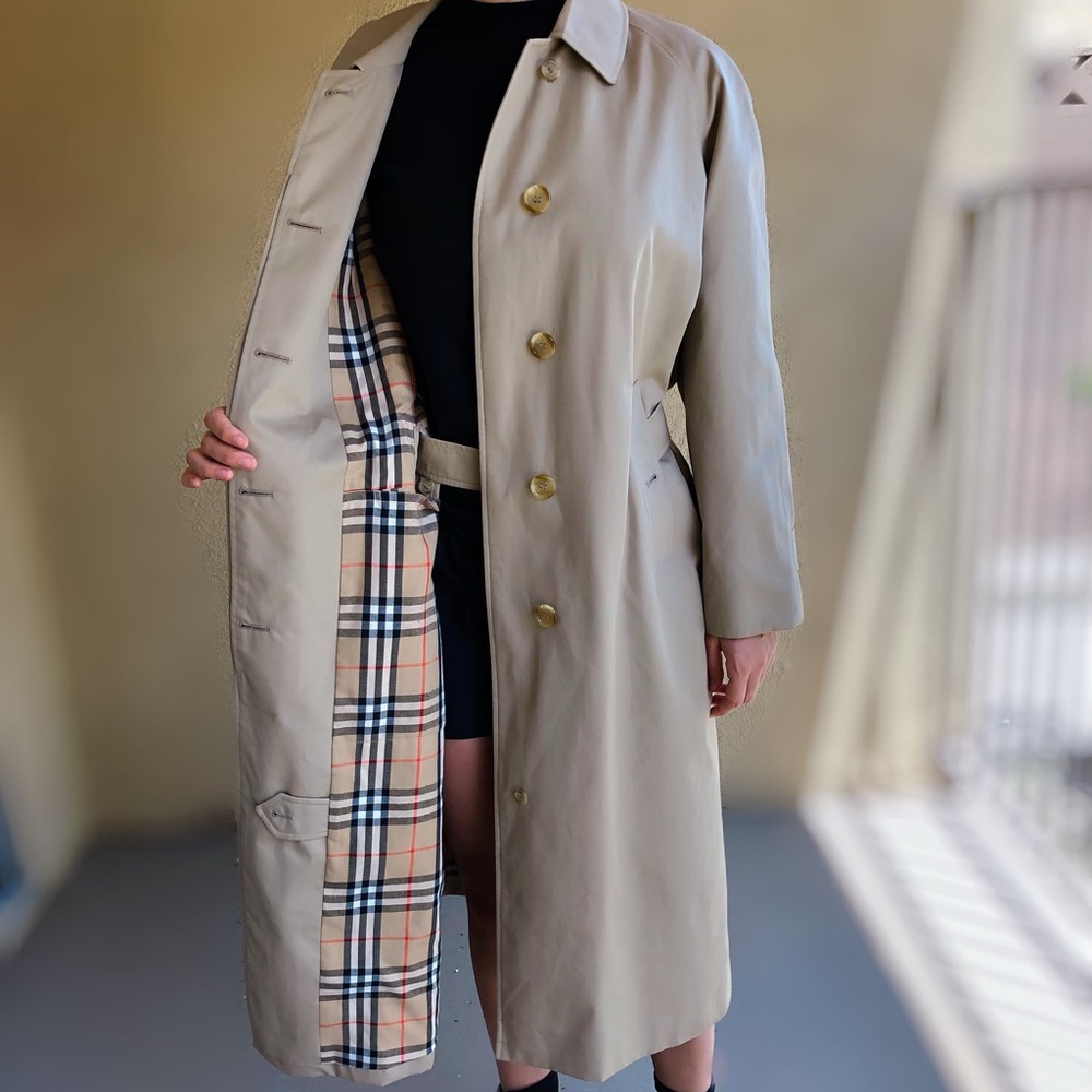 Vintage Burberry trench coat